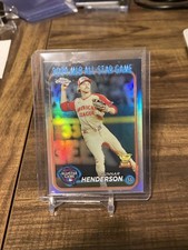 2024 Topps Chrome Gunnar Henderson All Star Game gold cup #ASGC-5 Orioles