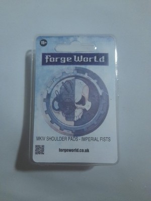 Forge World MkIV Shoulder Pads-Imperial Fists 