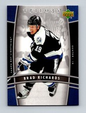 2006-07 Upper Deck Trilogy Brad Richards Tampa Bay Lightning #88