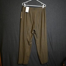 NEW Coldwater Creek Women's 10 Straight Leg Classic Fit Holly Tweed Trousers NWT