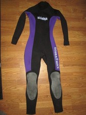 SCUBA MAX 3/2 mm neoprene Wetsuit Ladies sz S Sm