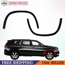 For 2018-22 Chevrolet Traverse Right & Left Front Fender Flare Molding Trim Pair