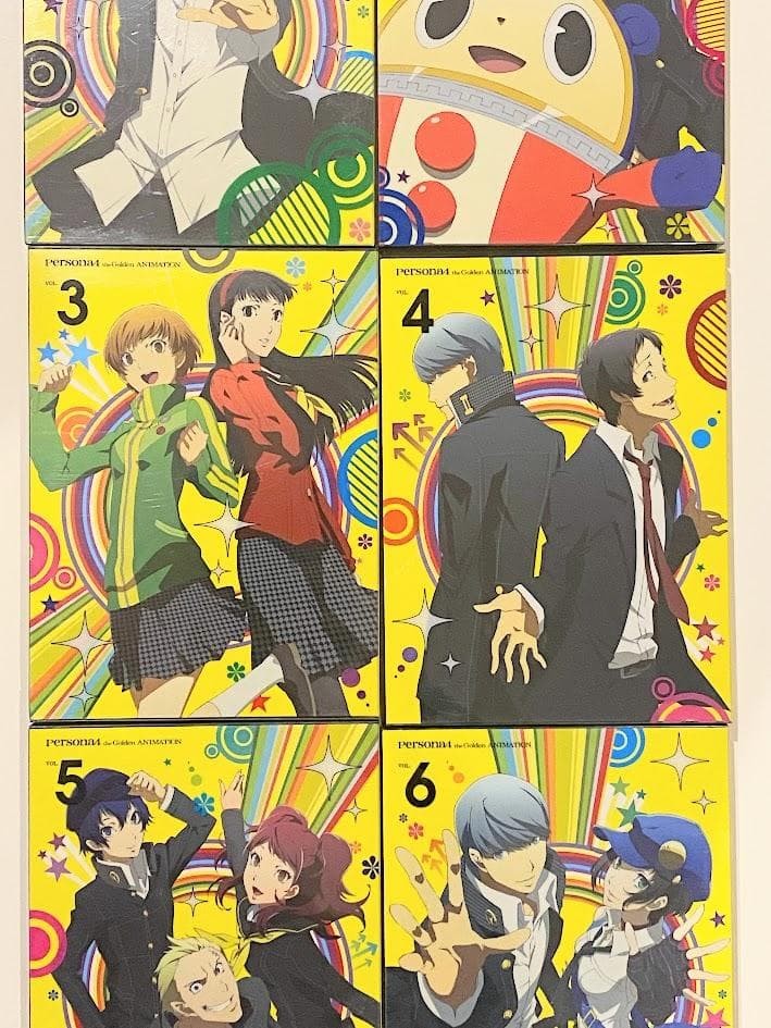 Anime Persona 4 The Golden Animation Complete Blu-ray Box 6 Full