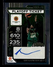 Richaun Holmes 2025-26 Contenders EuroLeague Playoff Ticket Auto 24/75 [wyf32