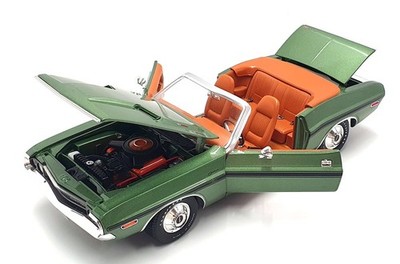 Greenlight 1/18 Scale 13586 - 1970 Dodge Challenger R/T - Green | eBay