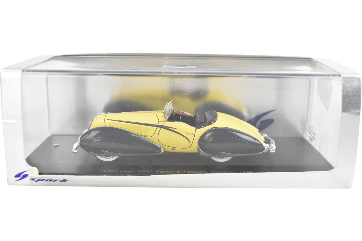 Miniature Spark – Talbot Lago 150C Figoni & Falaschi Roadster 1939 – 1:43 (Occasion)