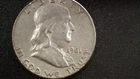 1961 D Franklin Half Dollar 90% SILVER  Free Shipping+ Tracking  001