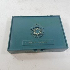 Vintage Marx Historical Guns Miniature The 357 Magnum Blue Case Only