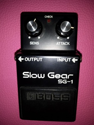 BOSS SG-1 Slow Gear Vintage Compact Guitar Effects Pedal rare