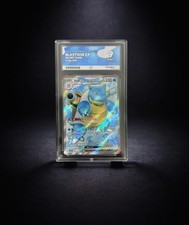 Pokémon Blastoise EX Karte SR 186/165 SV2a Japanische Edition
