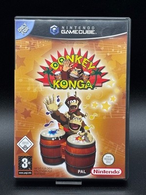 Donkey Konga für Nintendo Gamecube Spiel komplett