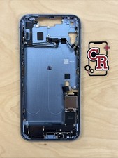 iPhone 14 Plus Blue Back Frame Housing OEM Replacement W Small Parts Grade C