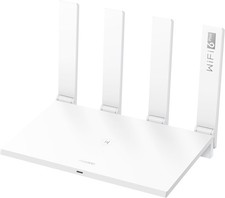HUAWEI WiFi AX3, Routeur Wi-FI 6 Jusqu'à 3000 Mbps Dual Band, 4 Ports GE,WAN/LAN