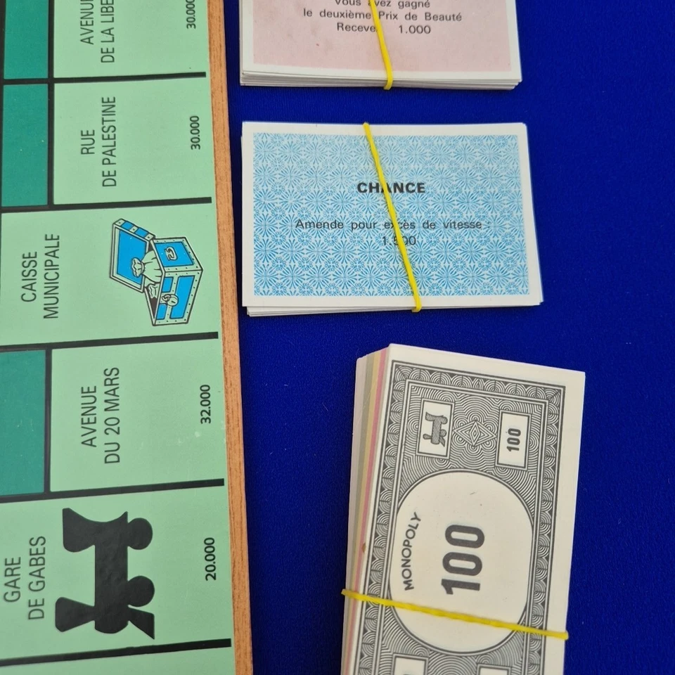 Rare Monopoly Tunisia Édition Tunisienne Ranim Games French Sealed Pieces 1980s - Image 3 of 4