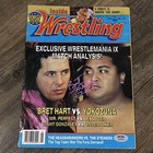 BRET HART SIGNED AUTOGRAPHED 1993 INSIDE WRESTLING MAGAZINE PSA/DNA CERTIFIED
