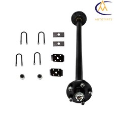 Trailer Boat Axle W 5x4.5 Idler 4447.552545758 Hub Face For 2000lbs