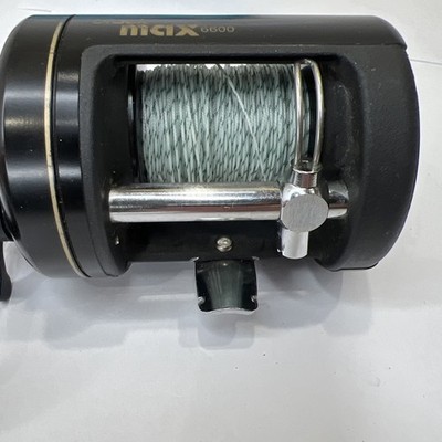 AbuGarcia black MAX 6600W　中古 Black Max Abu Garcia Ambassadeur 6600 Fishing Reel 3 Ball Bearings