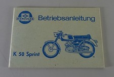 Betriebsanleitung / Handbuch Hercules K 50 Sprint mit Sachs Motor 50 S