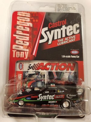 Tony Pedregon 1/64  Diecast Syntec NHRA Platinum Series 1998 mustang funny car