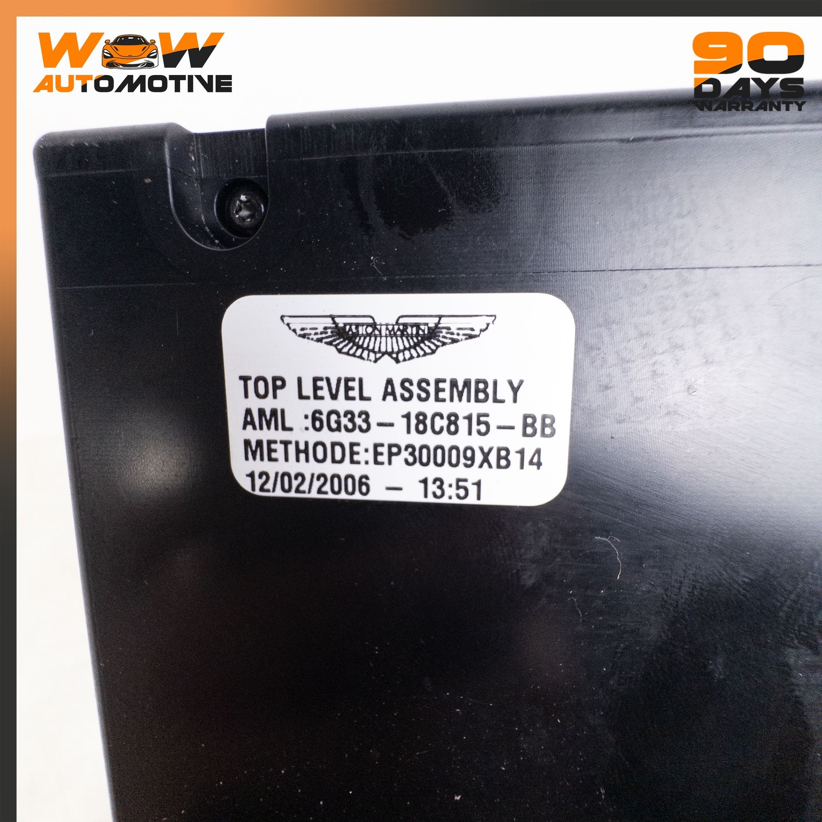 06-16 ASTON MARTIN V8 S VANTAGE HVAC CLIMATE CONTROL SWITCH ASSEMBLY OEM