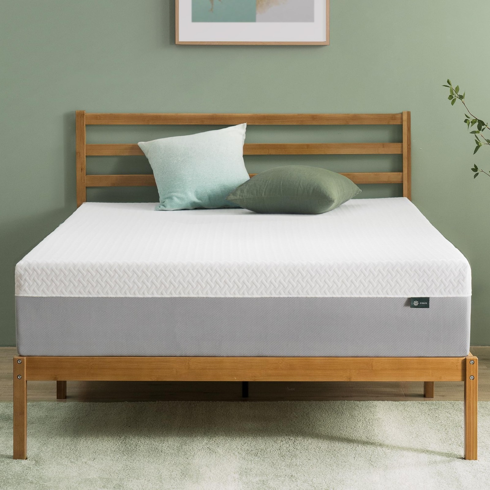 Essential Memory Foam Mattress [new Queen, White