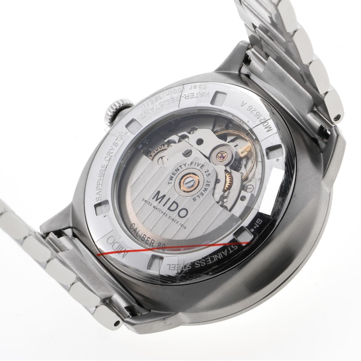 MIDO Commander Big Date Automatic SS Silver Dial … - image 7