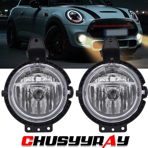 2x LED Halo Angel Eyes DRL Fog Light For Mini Cooper R56 Clubman R55 ...
