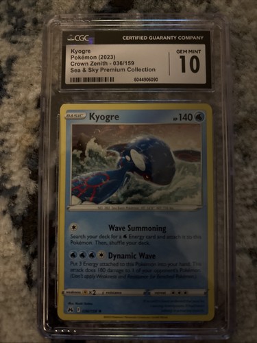 Kyogre 036/159 SWSH: Crown Zenith Holo