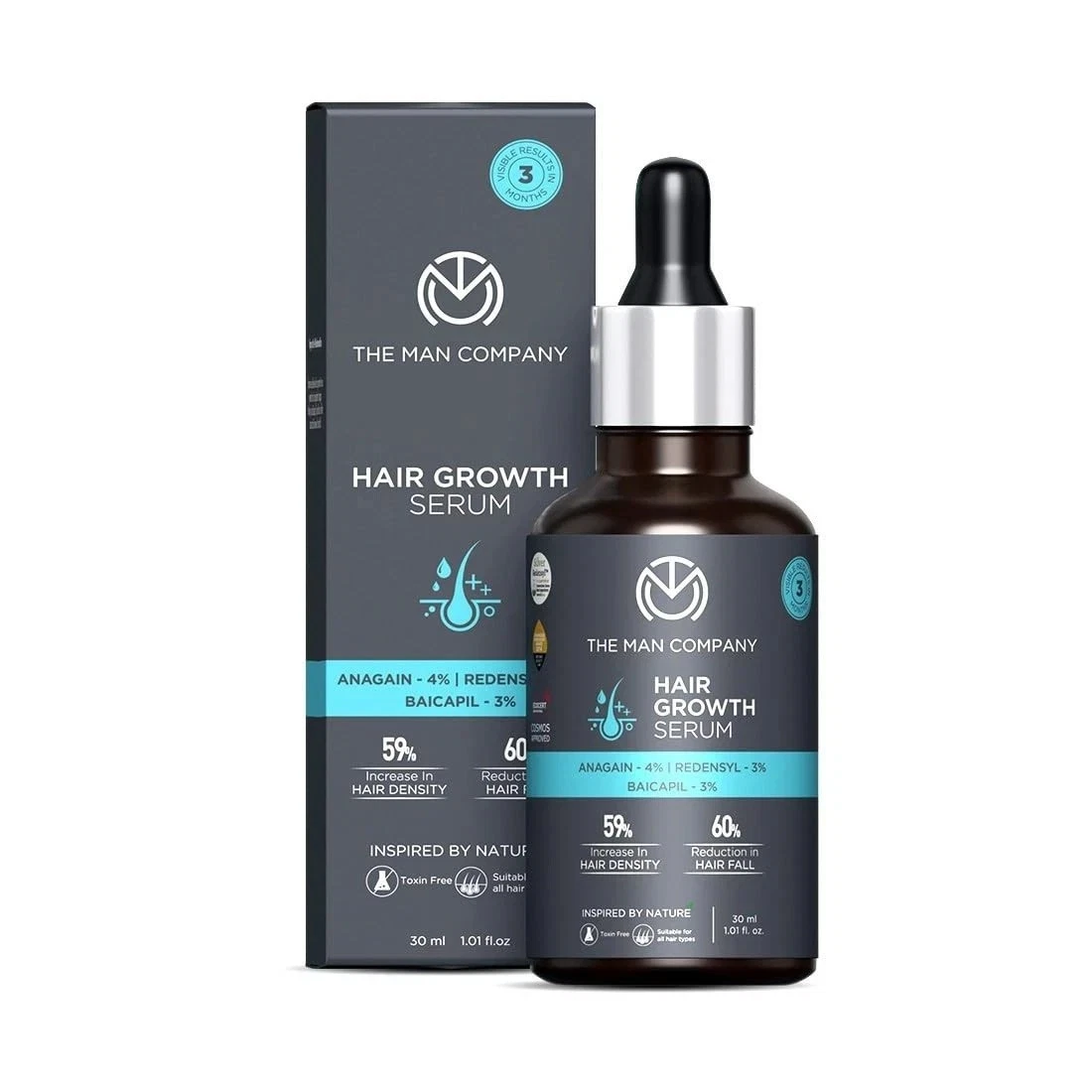 The Man Company Hair Growth Serum for Men 30ml