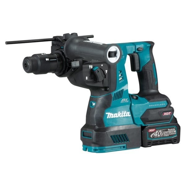 Makita HR004GD101 40V Cordless SDS Hammer Kit 1 x 2.5Ah Battery, Charger, Case
