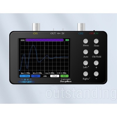 SCO_2_10M 2-CH   w/ Two High Voltage Probe Cables 50M Sampling Rate/ *vy