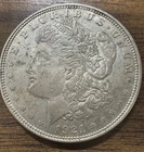 Better 1921 Morgan Silver Dollar - 90% US Coin - Nice Coin AU