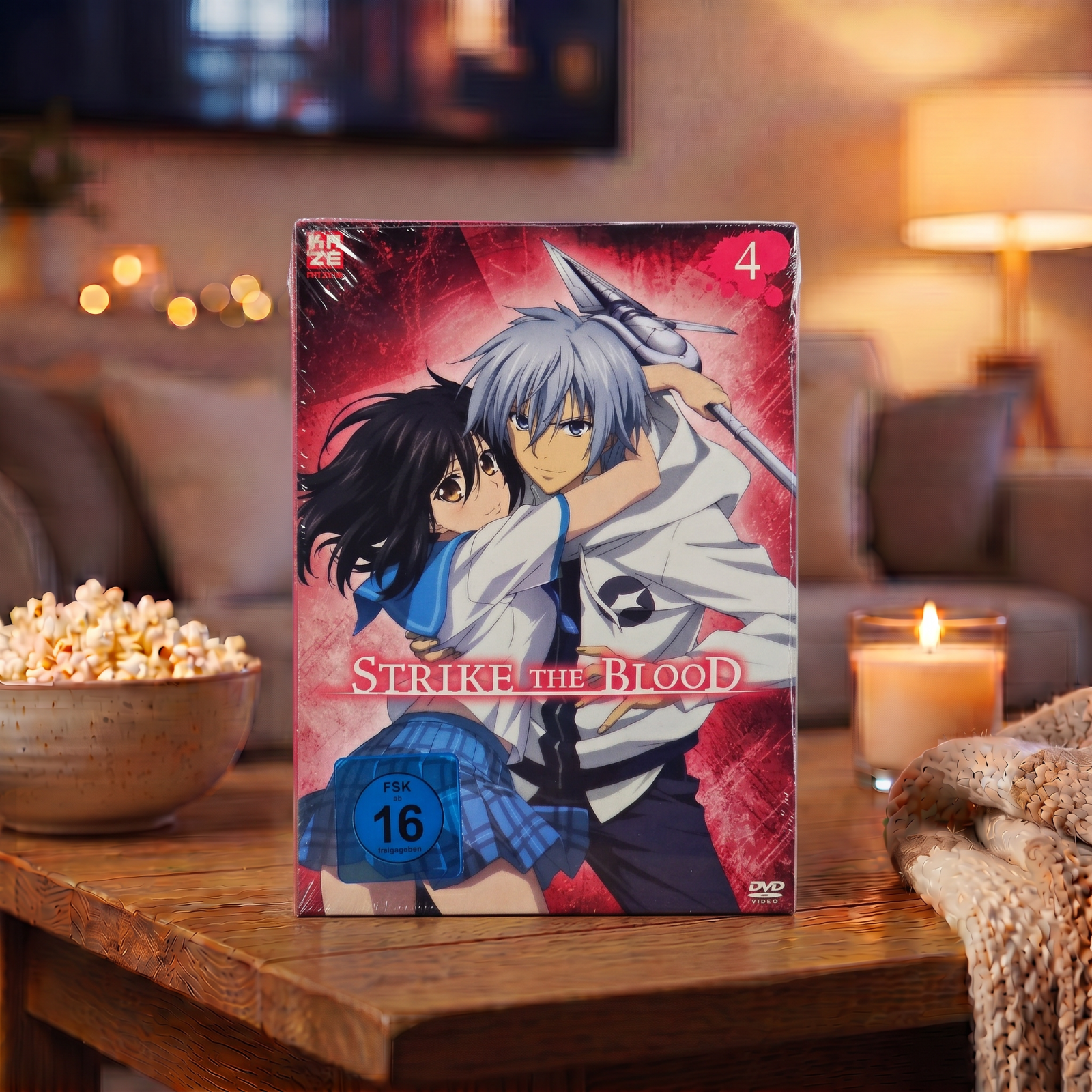 Strike the Blood Vol. 4 Anime DVD Folgen 19-24 Vampir Deutsch Japanisch Neu OVP