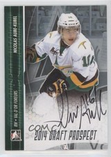 2014 ITG Draft Prospects Auto Silver Nicolas Aube-Kubel #A-NA2 Auto 0s3