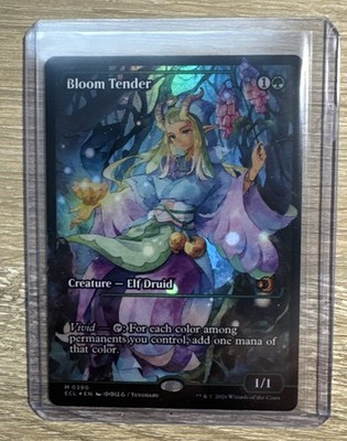 Bloom Tender (0390) (Showcase) Lorwyn Eclipsed Foil NM MTG