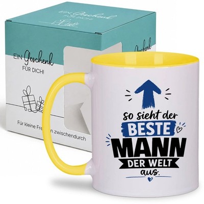 So sieht der beste Mann der Welt aus!   Tasse