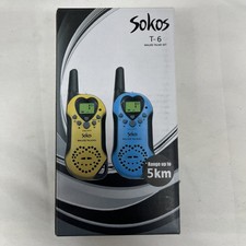 Walkie Talkie Set 5km Range Sokos T-6