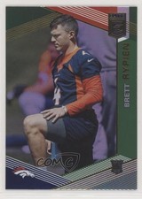 2019 Panini Donruss Elite Rookies Green Brett Rypien #178 rg5