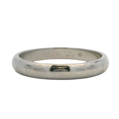 Cartier Solid 950 Platinum 4mm Classic Wedding Band Ring Size 62