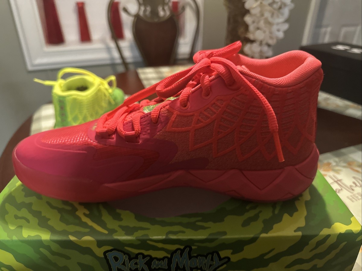 LaMelo Ball Rick and Morty Basketball Shoes Size 8.5 Mb.01 | eBay