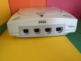 Sega Dreamcast Console Bundle Tested NTSC + Shenmue Green VMU Controller Cords