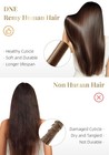 Tape In Hair Extensions Human Hair 16 Inch 20pcs Seamless Straight Invisible — photo 3