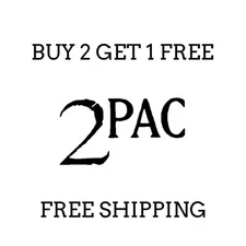 2PAC TUPAC   Vinyl Die Cut Car Decal - FREE SHIPPING