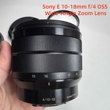 Sony E 10-18mm f/4 OSS Wide-Angle Zoom Lens - Full-Frame Compatible, E-Mount