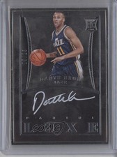 2014-15 Panini Luxe Auto Silver 5/25 Dante Exum #L-DE Auto h2o