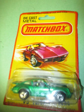 Matchbox Lesney Superfast SF3 Porsche Turbo- GREEN with White INTERIOR Blister