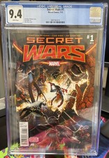 Secret Wars #1 (Marvel Comics July 2015) CGC 9.4
