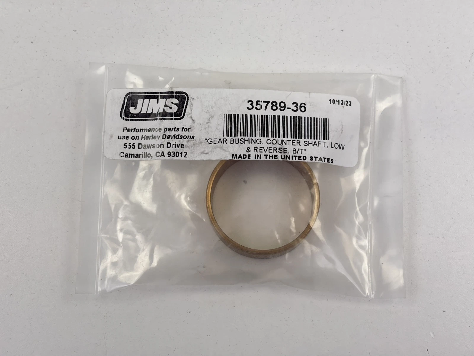 JIMS 35789-36 Harley Countershaft Low Reverse Gear Bushing Big Twin