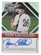 2014 PANINI PRIZM PERENNIAL DRAFT PICKS RYAN CASTELLANI AUTO #48 COL. ROCKIES