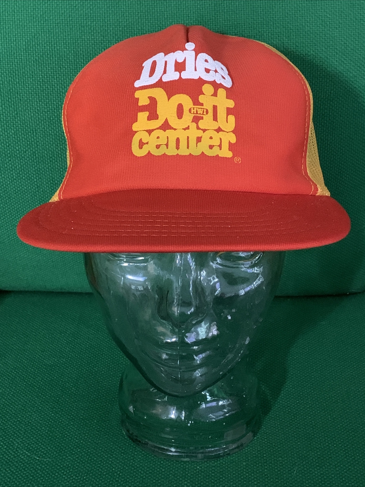 Vintage DRIES Do It Center Hardware Store Orange & Ye… Gem
